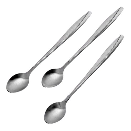 Набір десертних ложок Stenson R91699 Gracia із нержавіючої сталі 3 шт. (586189)