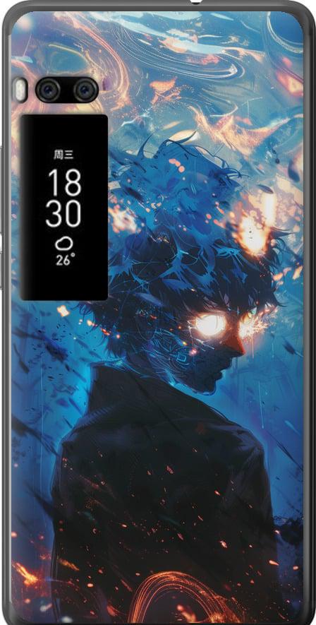 Чехол на Meizu Pro 7 Plus Сатору Годжо (6129t-1131-42517)