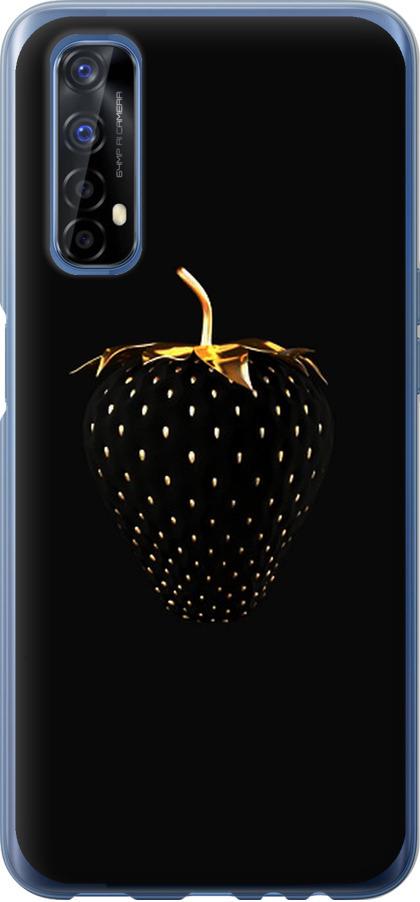 Чехол на Realme 7 Черная клубника (3585u-2081-42517)