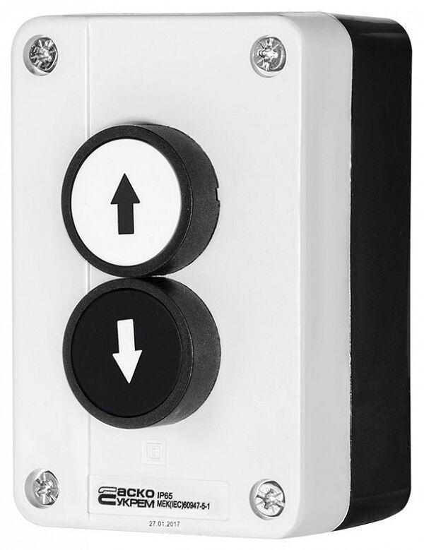 Пост двухместный АСКО-УКРЕМ Вверх-вниз XAL-B222 (00000017296)