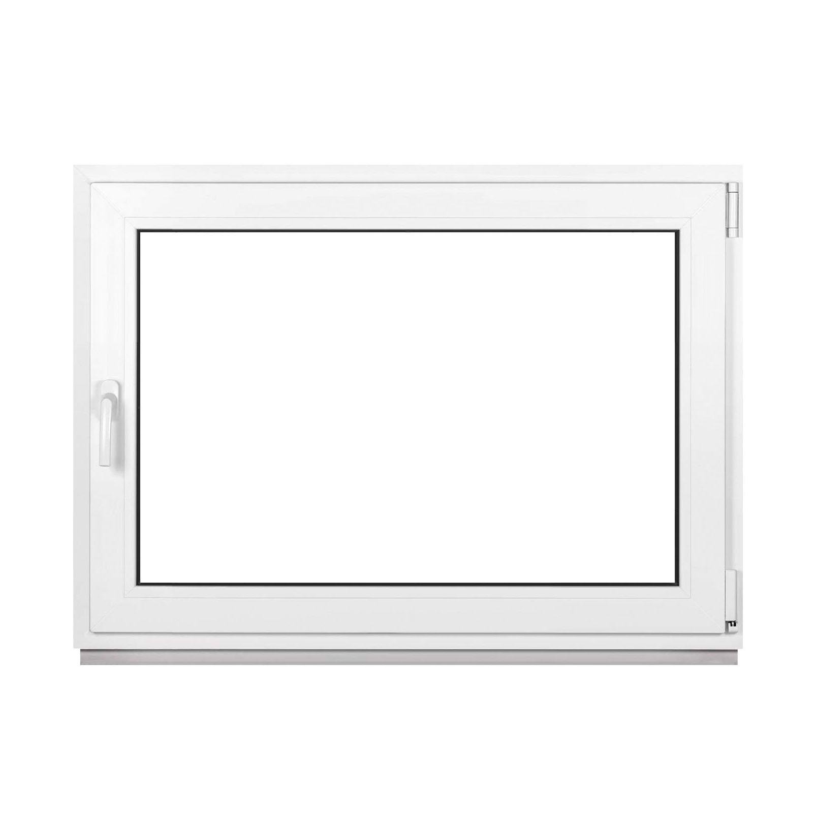 Окно металлопластиковое Framex поворотно-откидное с правым открытием 1100х800 мм Белый