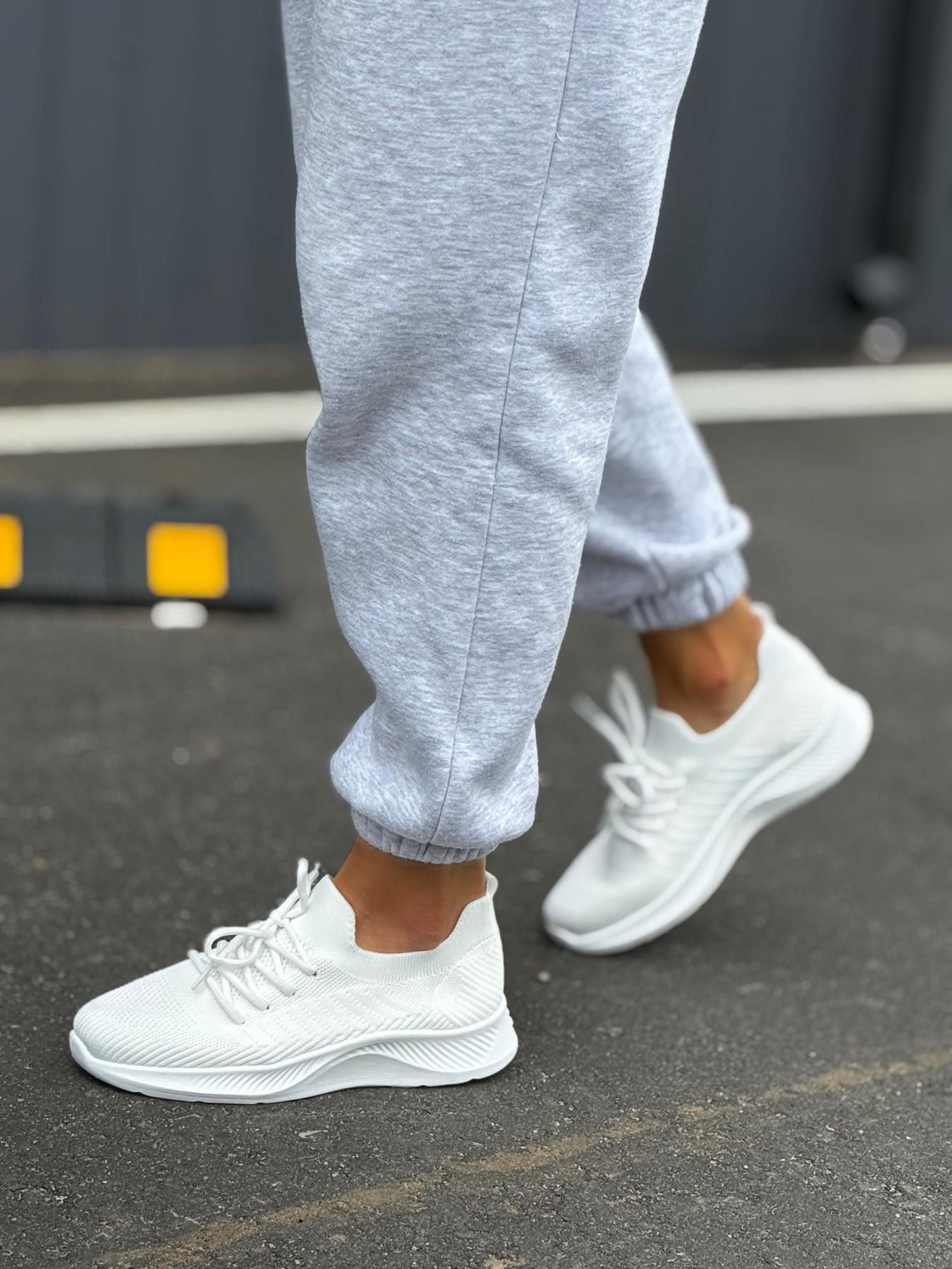 Кроссовки женские текстиль р. 36 Белый (4310646) - фото 2 Кроссовки женские текстиль р. 36 Белый (4310646) - фото 2