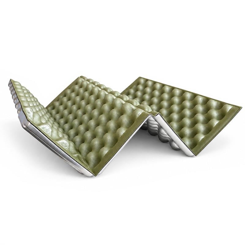 Каремат-сидушка туристический складной Lesko GC004 40х30х1,8 см Army Green (38786840)