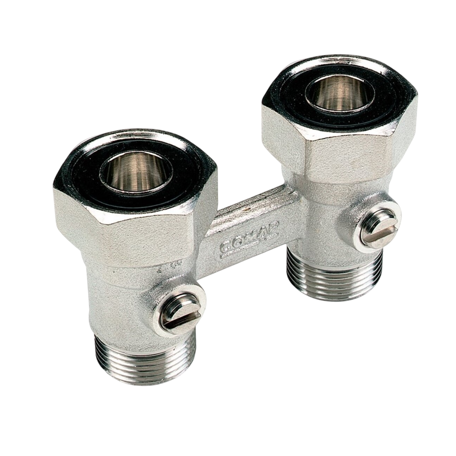 Клапан прямой COMISA двойной евро 3/4x3/4" (TK-88.21.010)