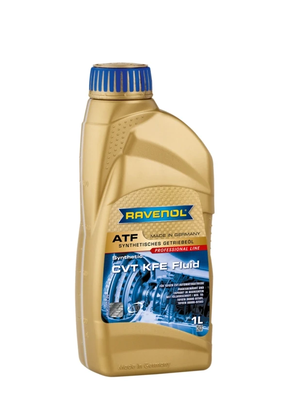 Масло для вариатора RAVENOL CVT KFE Fluid синтетика 1 л (1211134-001)