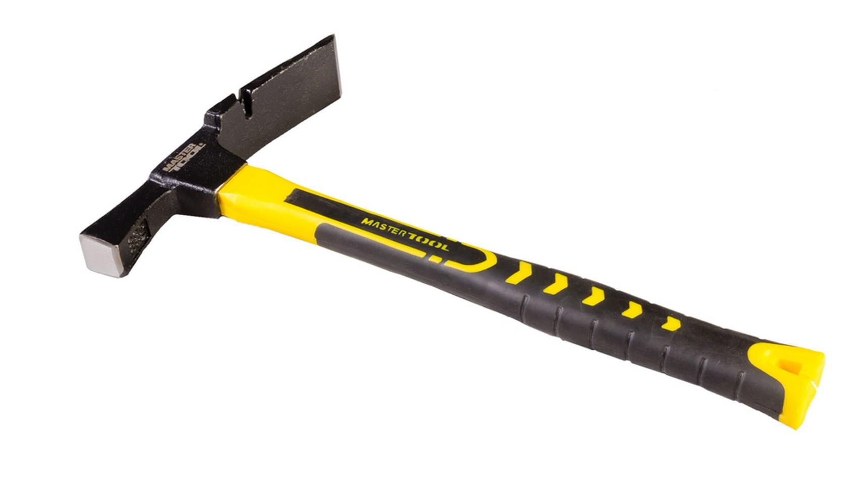Молоток каменщика MasterTool 600 г HRC 50 фибергласовая рукоятка 380 мм (02-0124) Молоток каменщика MasterTool 600 г HRC 50 фибергласовая рукоятка 380 мм (02-0124)