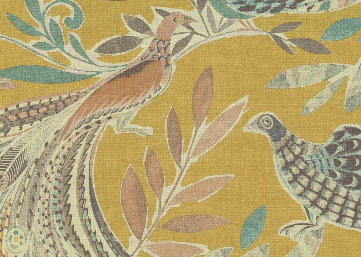 Виниловые обои JV 1,06x10,05 м Желтый (1029807)