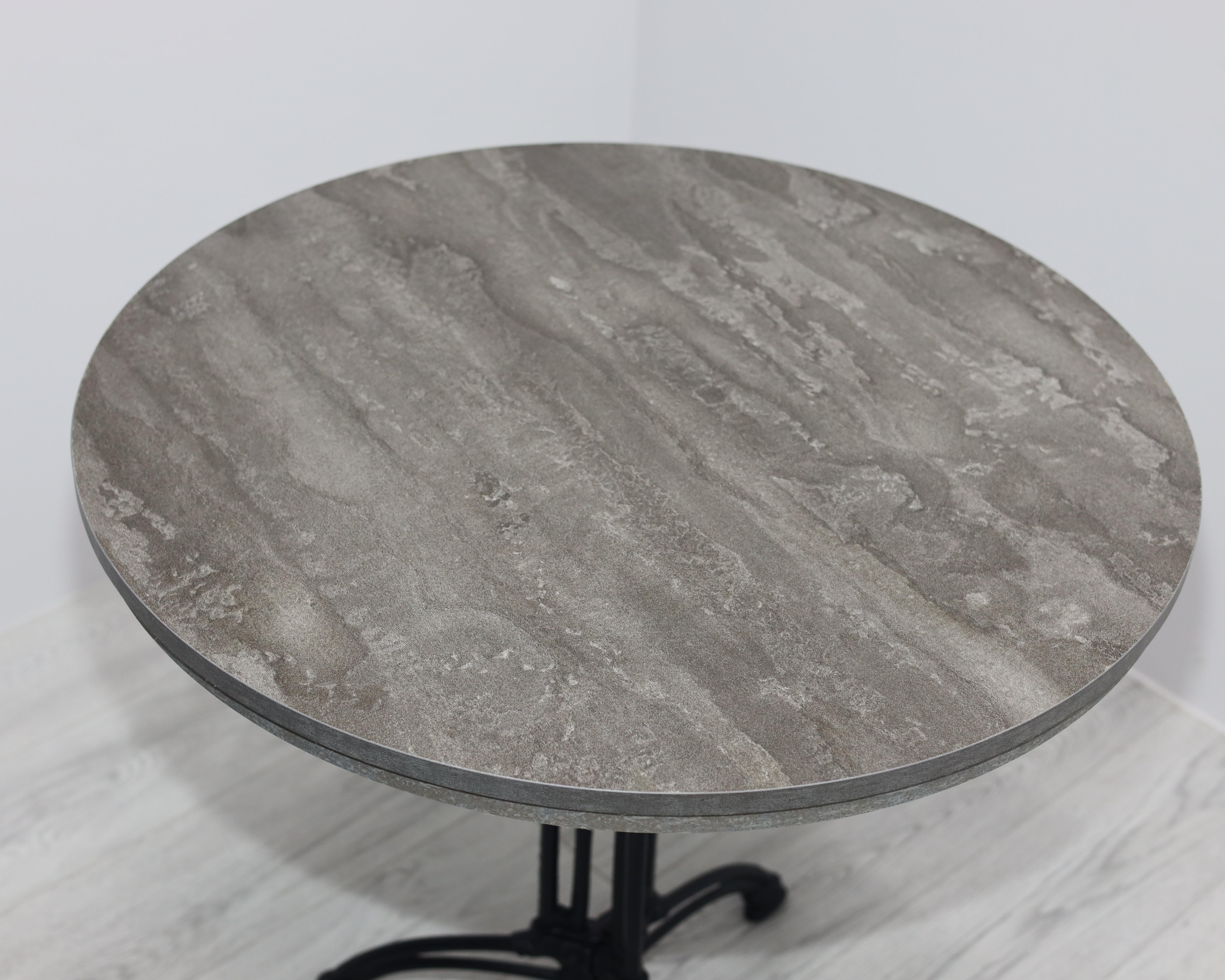 Стол Blumfeldt Patras-XL с чугунным основанием Вулканический Графит (10033235) - фото 7