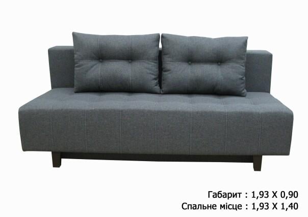 Диван еврокнижка Каприз Плюс 1200х1950 мм Серый (24602537) - фото 2 Диван еврокнижка Каприз Плюс 1200х1950 мм Серый (24602537) - фото 2