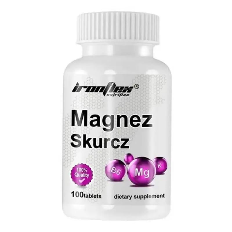 Магний и витамин B6 IronFlex IronFlex Magnez Skurcz 60 табл. (21465-01)