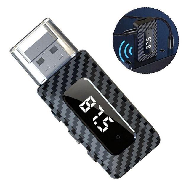 Адаптер в машину Bluetooth W3 USB AUX (20220547) - фото 3