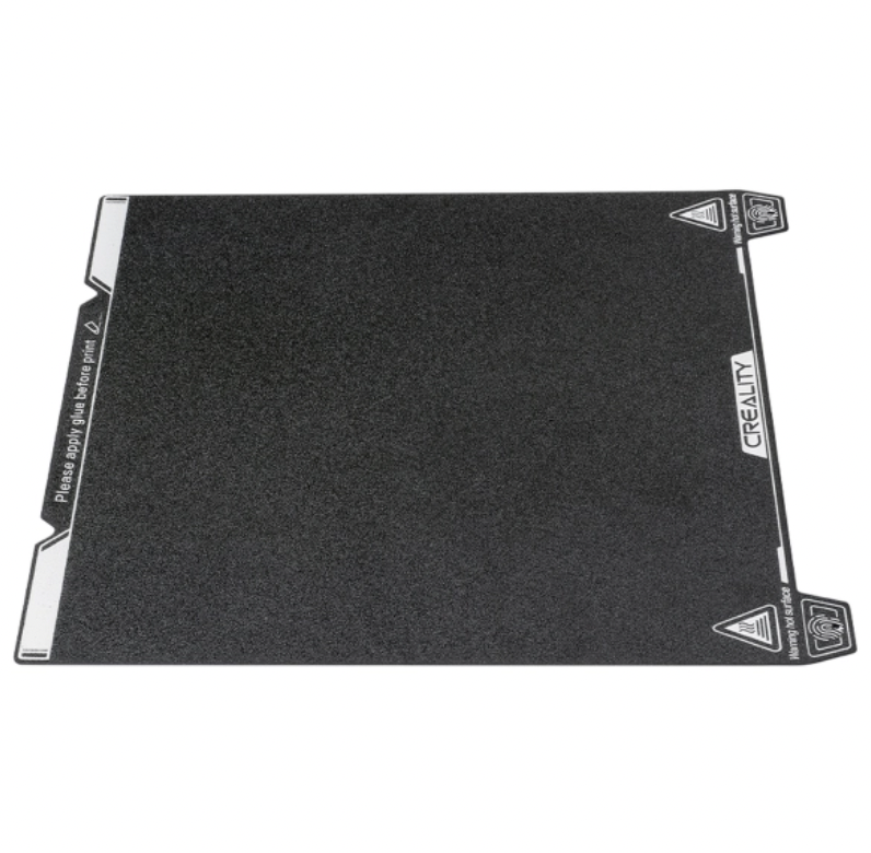 Стол двухсторонний с PEI покрытием с одной стороны и мелкий карбон с другой для 3D-принтера 235x235x1,2 мм (BO2316)