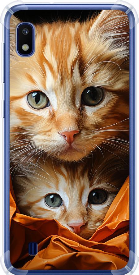 Чехол на Samsung Galaxy A10 2019 A105F Котики 2 (5664sp-1671-42517)