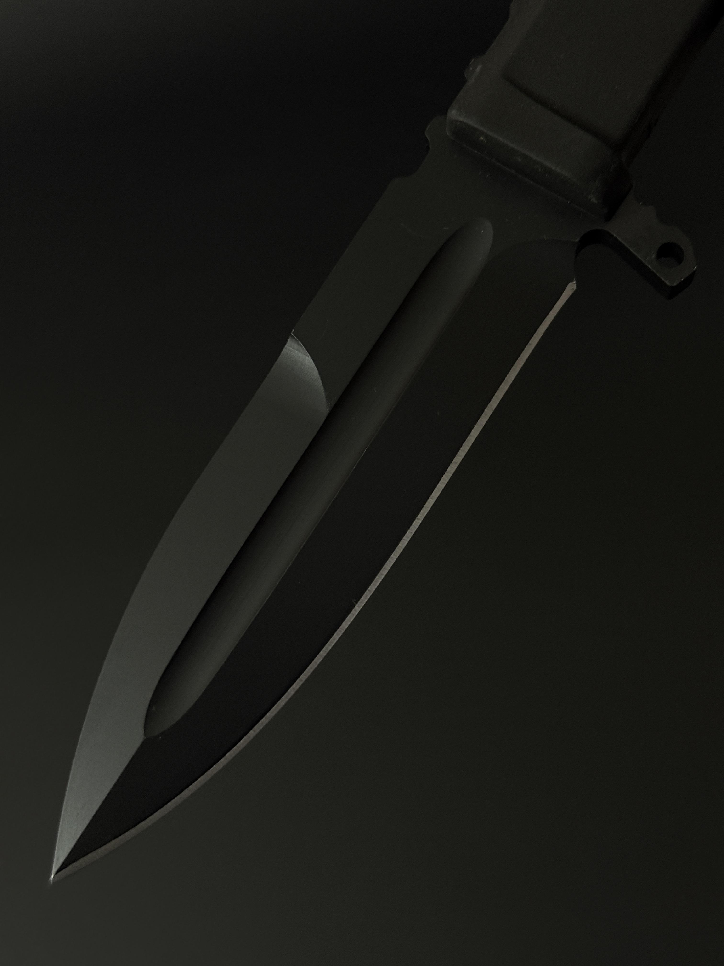 Нож туристический Gorillas BBQ KN1074 4516 Черный - фото 8