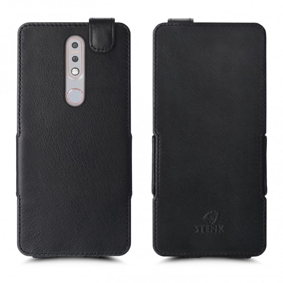 Чехол флип Stenk Prime для Nokia 7.1 Черный (62600)