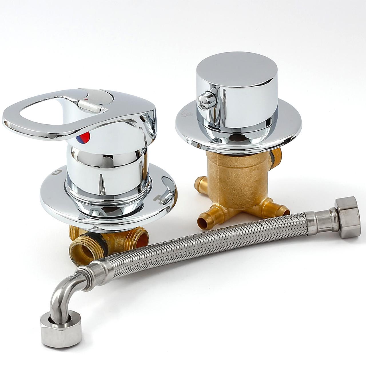 Смеситель для душевой кабины/гидробокса S3-200 на 3 положения (26325173)