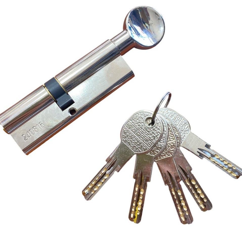 Цилиндр для замков Apecs Premier QM 90 50Cх40 мм С NI (3976)