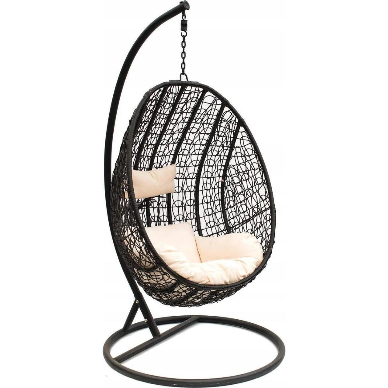 Кресло-кокон Jumi Kapel для сада/балкона/террасы 195 см Коричневый (2698709055)