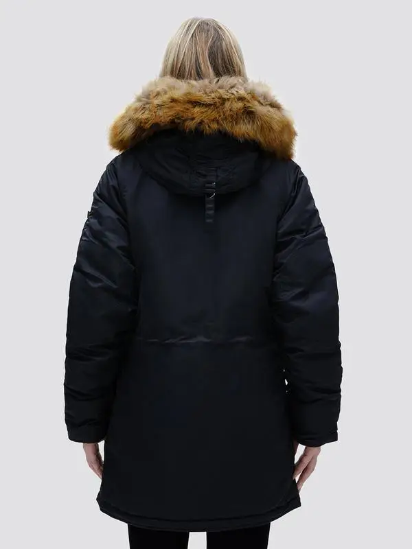 Куртка аляска Alpha Industries N-3B W Parka L Black (WJN44502C1BLL) - фото 4