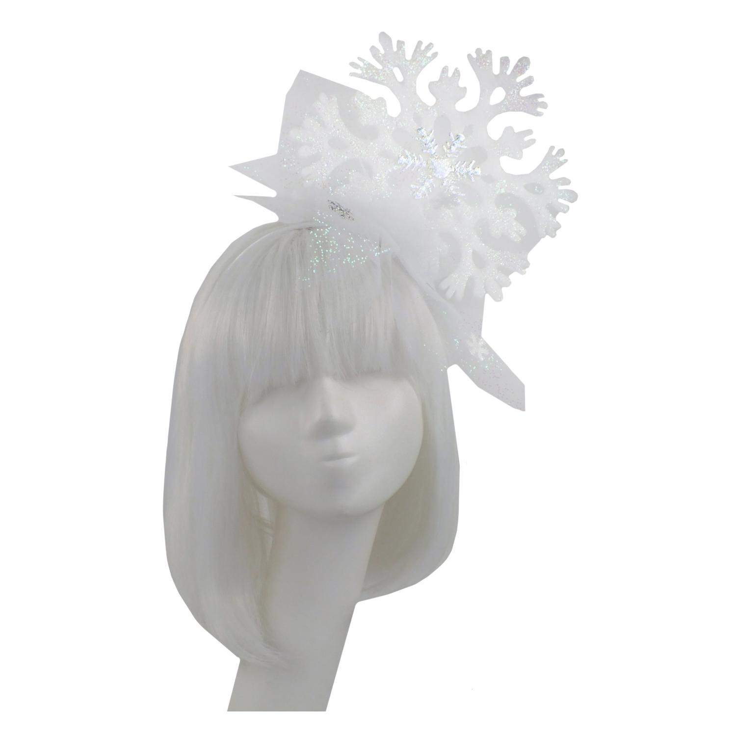 Обруч Снежинка Хамелеон Seta Decor 19-1054WT