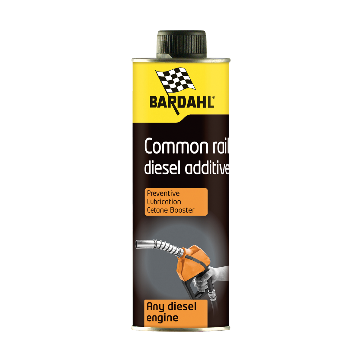Присадка комплексная в дизельное топливо Common Rail Diesel Additive Bardahl 0,5 л (1072)