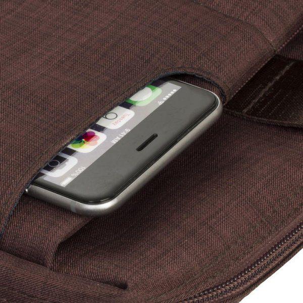 Сумка для ноутбука RivaCase 8335 15,6" Brown (1389084) - фото 6