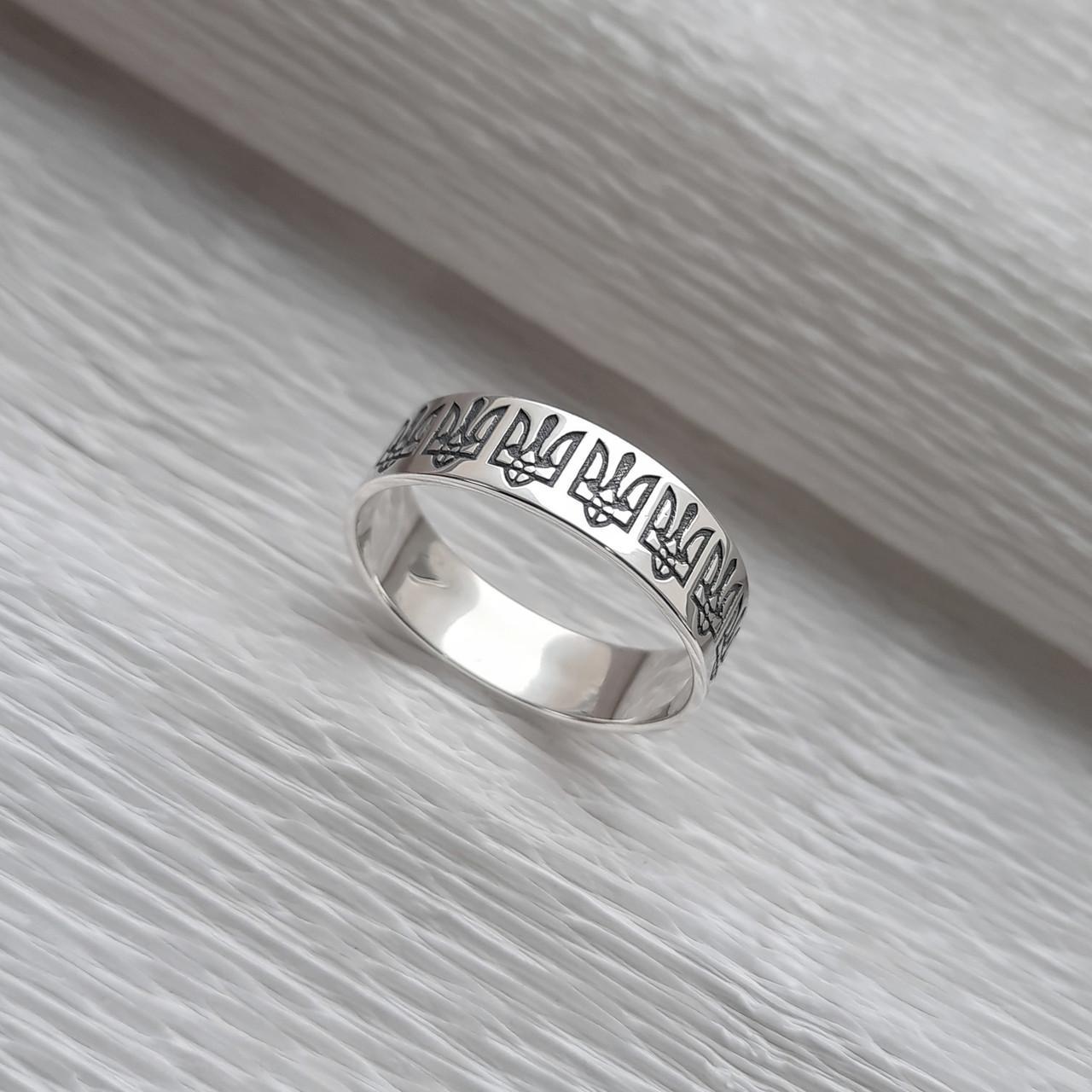 Серебряное кольцо Патриот р. 18 (199к180)