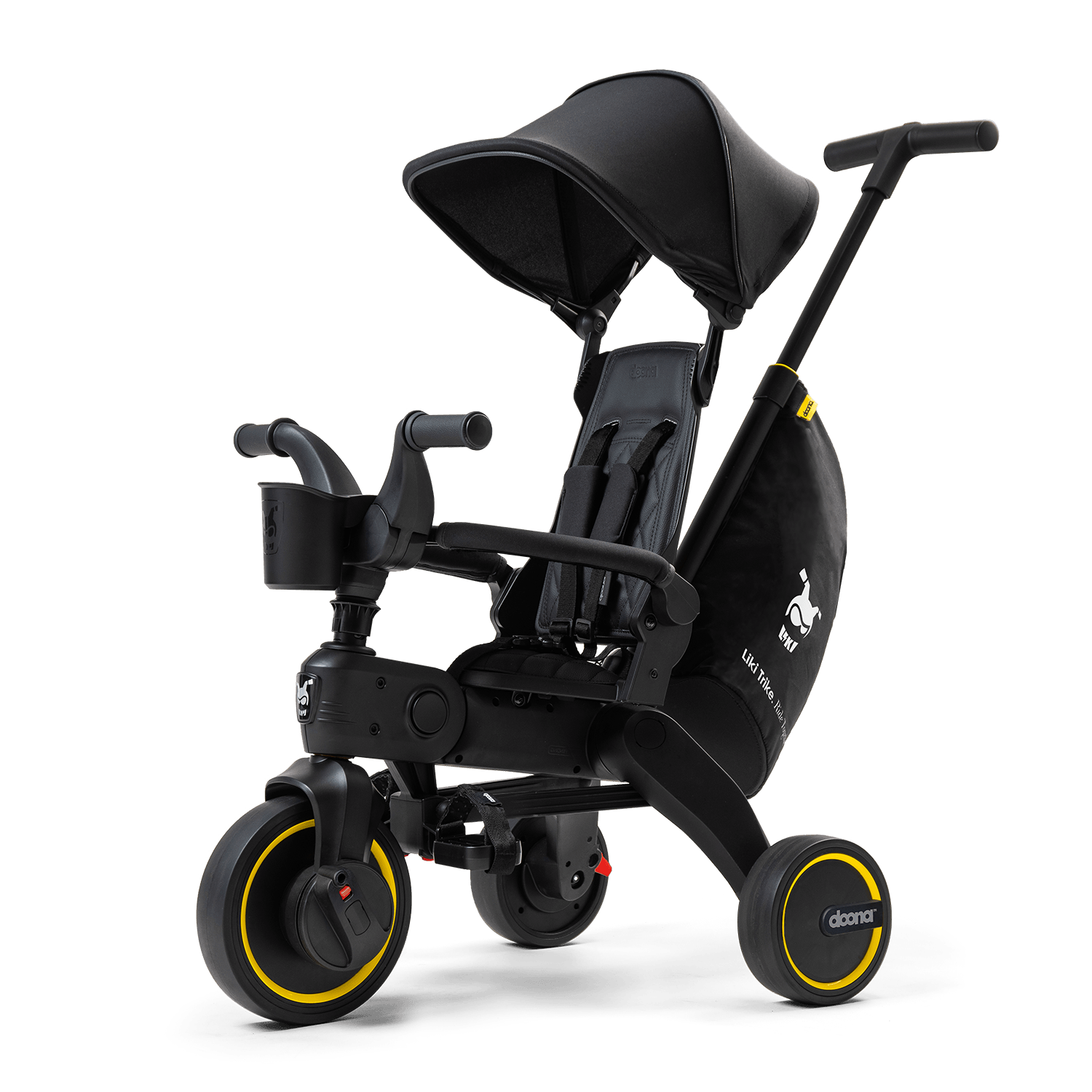 Велосипед трехколесный Doona складной Liki Trike Limited Edition Midnight