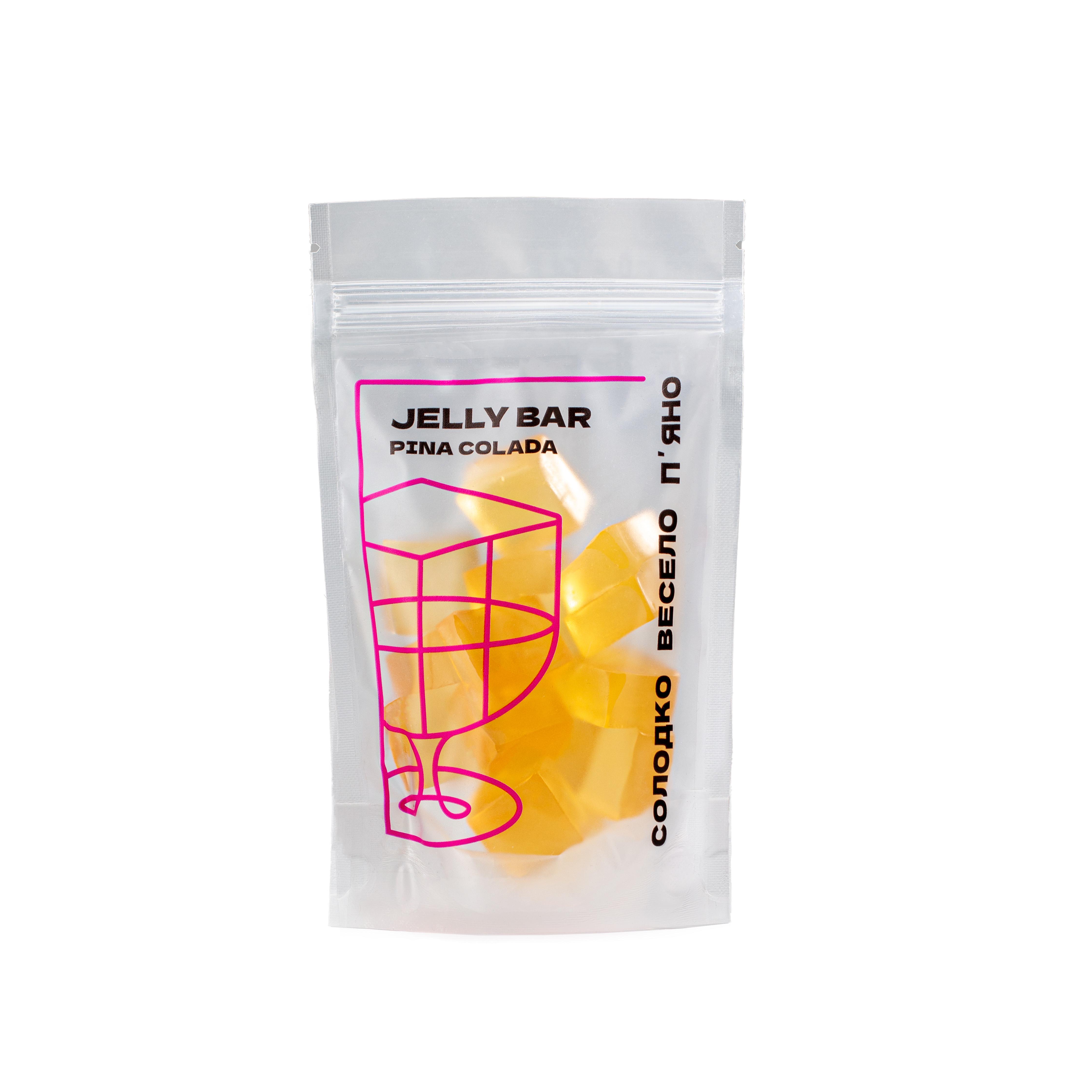 Желейні цукерки Jelly Bar Піна Колада 100 г (АП-8) Желейні цукерки Jelly Bar Піна Колада 100 г (АП-8)