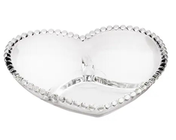 Блюдо-мененица стеклянная для фруктов Helios D-77-1A Валентайн 172 мм