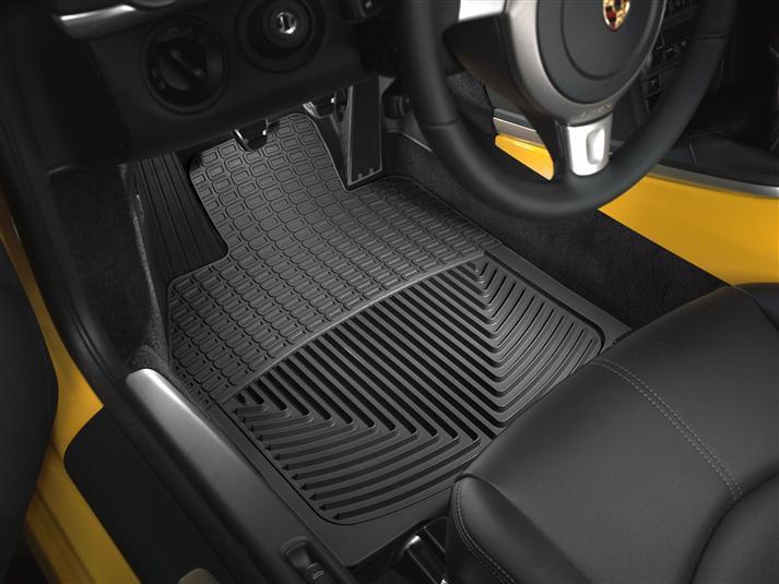 Коврики автомобильные передние резиновые WeatherTech W55 Porsche 911/Cayman S 2005-2011 Черный (39556860)