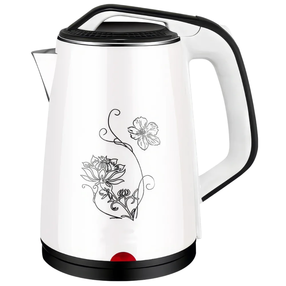 Електрочайник RAF R.7856 2200 Вт з індикатором роботи і малюнком 2,5 л