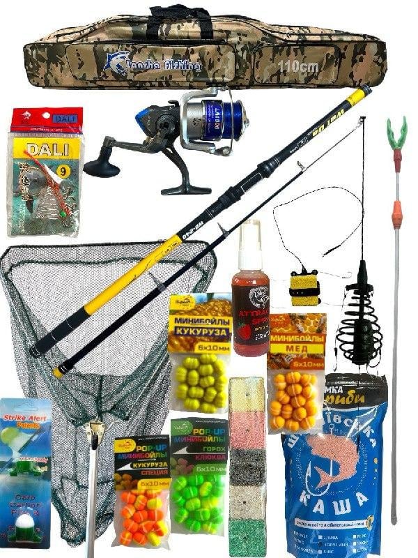 Готовый набор для рыбалки Удачный Улов WD-240 16в1 (2316401383)