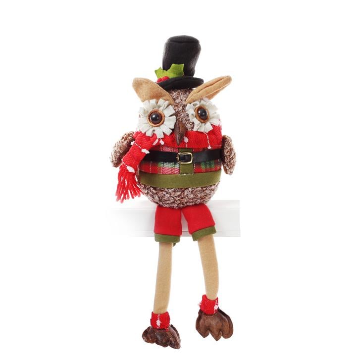 Мягкая игрушка новогодняя BonaDi Сова (842-102)