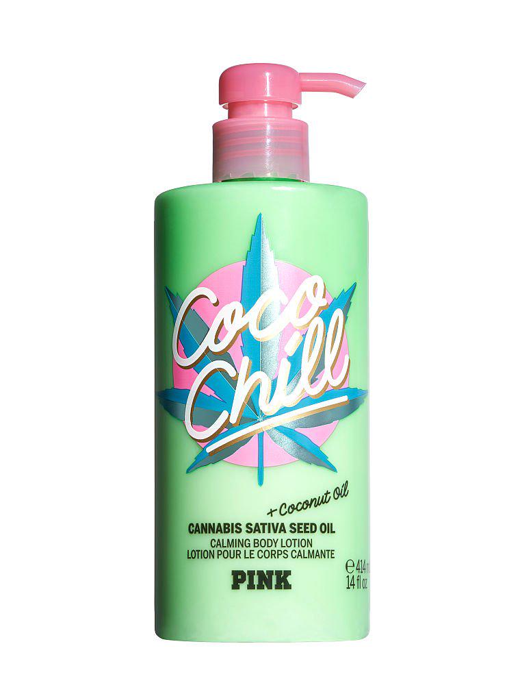 Лосьон парфюмированный Victoria's Secret Pink Coco Chill Calming Body with Cannabis Sativa Seed 414 мл (1845984319)