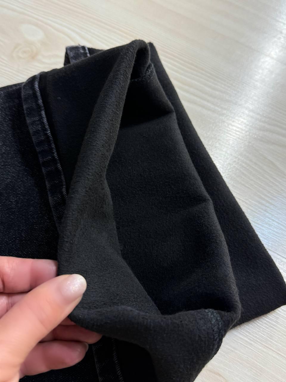 Джинси жіночі Derun 8209-8210 утеплені палаццо на флісі з ременем р. 32 Чорний (5673) - фото 10 Джинси жіночі Derun 8209-8210 утеплені палаццо на флісі з ременем р. 32 Чорний (5673) - фото 10