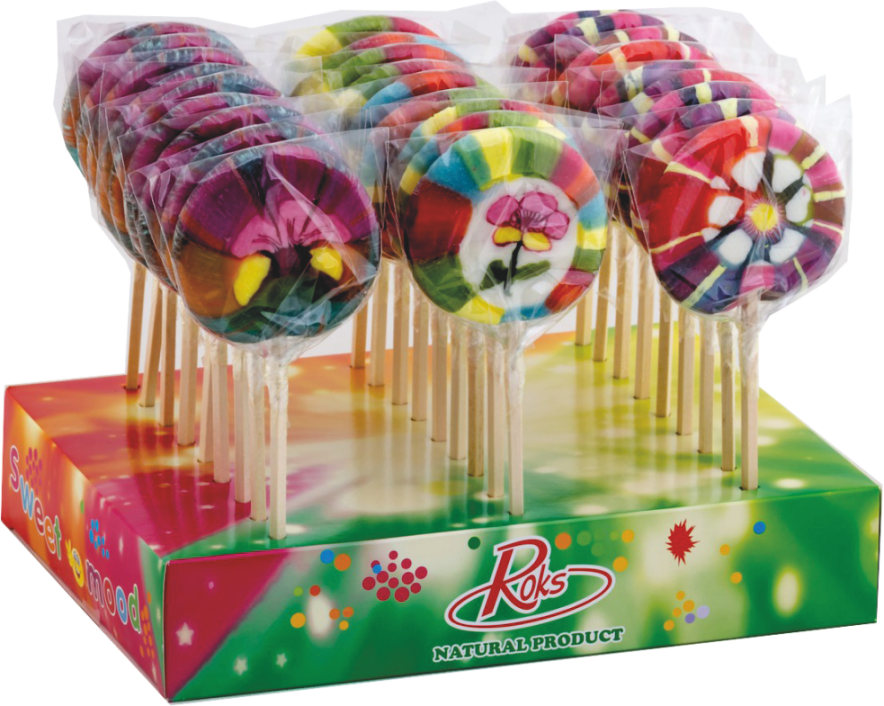 Леденцы Roks 3D-Цветы дисплей 50 г 27 шт. 1,350 кг 50 мм (46) Леденцы Roks 3D-Цветы дисплей 50 г 27 шт. 1,350 кг 50 мм (46)