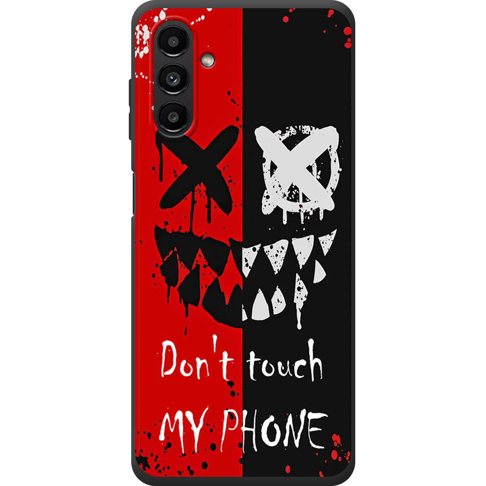 Чехол BoxFace Samsung Galaxy A13 (A136) Bad Smile Черный силикон (44113-up2468-44166)