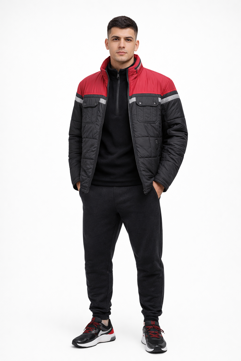 Куртка мужская демисезонная 26127491 без капюшона р. 52