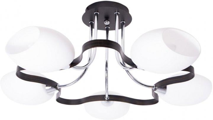 Люстра Altalusse INL-9210C-15 Е14 5х40 Вт Chrome/Wengue (8078403)