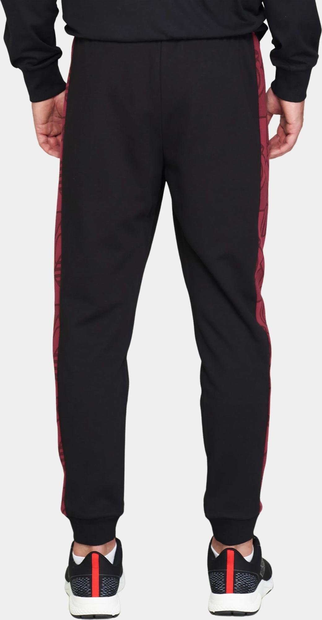 Спортивні штани Lotto ATHLETICA PRIME PANT 217661/1CL L Чорно-червоний - фото 2