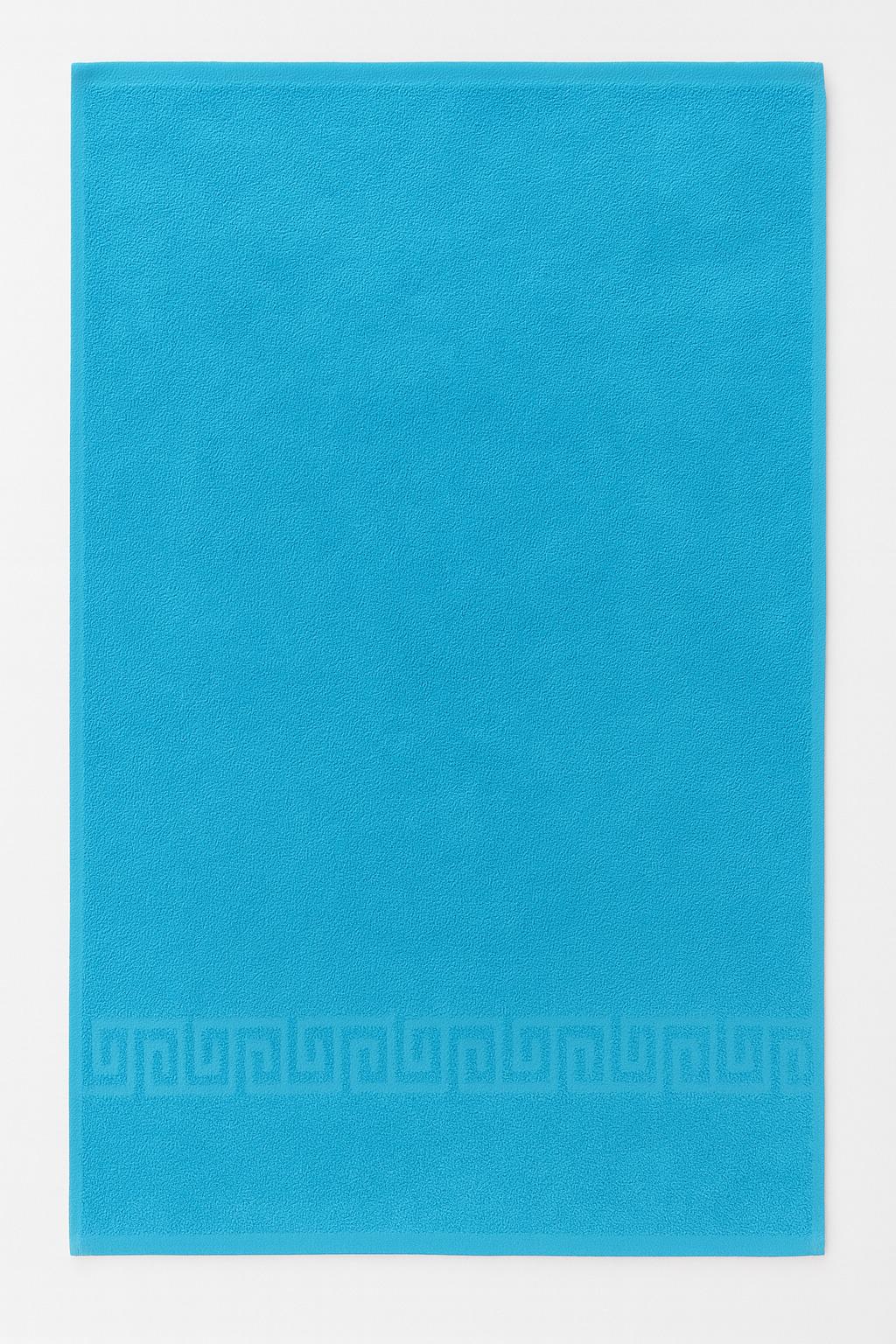 Рушник махровий 50х90 см Блакитний (4723)