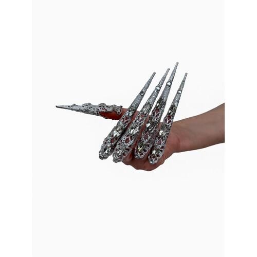 Когти в камнях SETA Decor Cristal 5 шт. (25-530SL-WT)