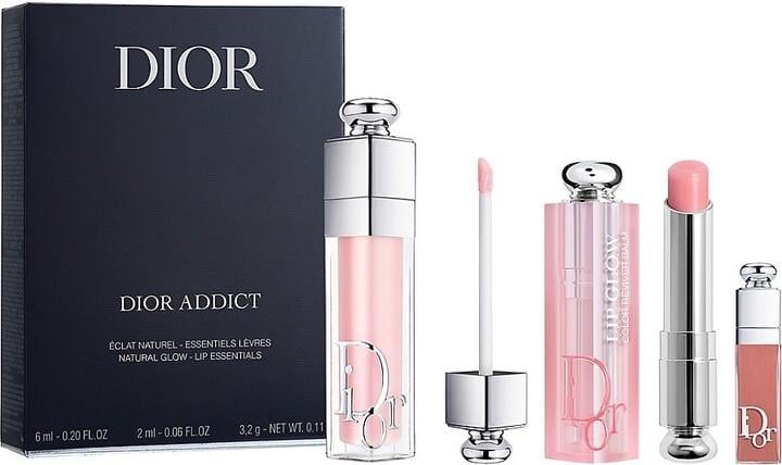 Набір бальзамів для губ Dior Addict Natural Glow Set