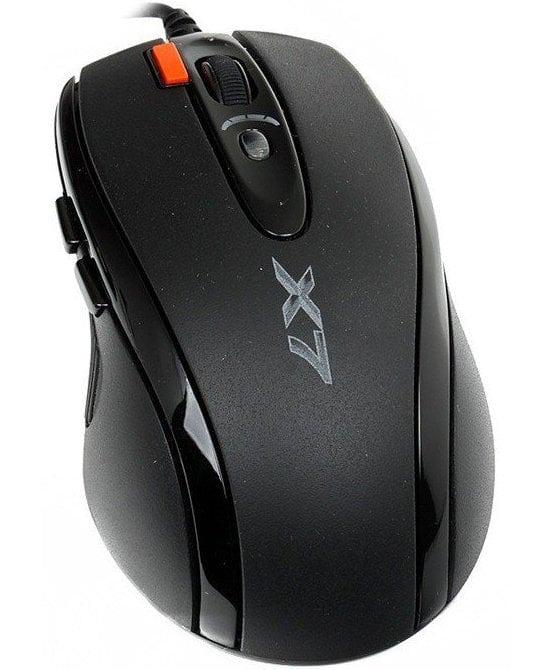 Компьютерная мышка проводная A4Tech XL-750BK-B Black (26712206) - фото 4