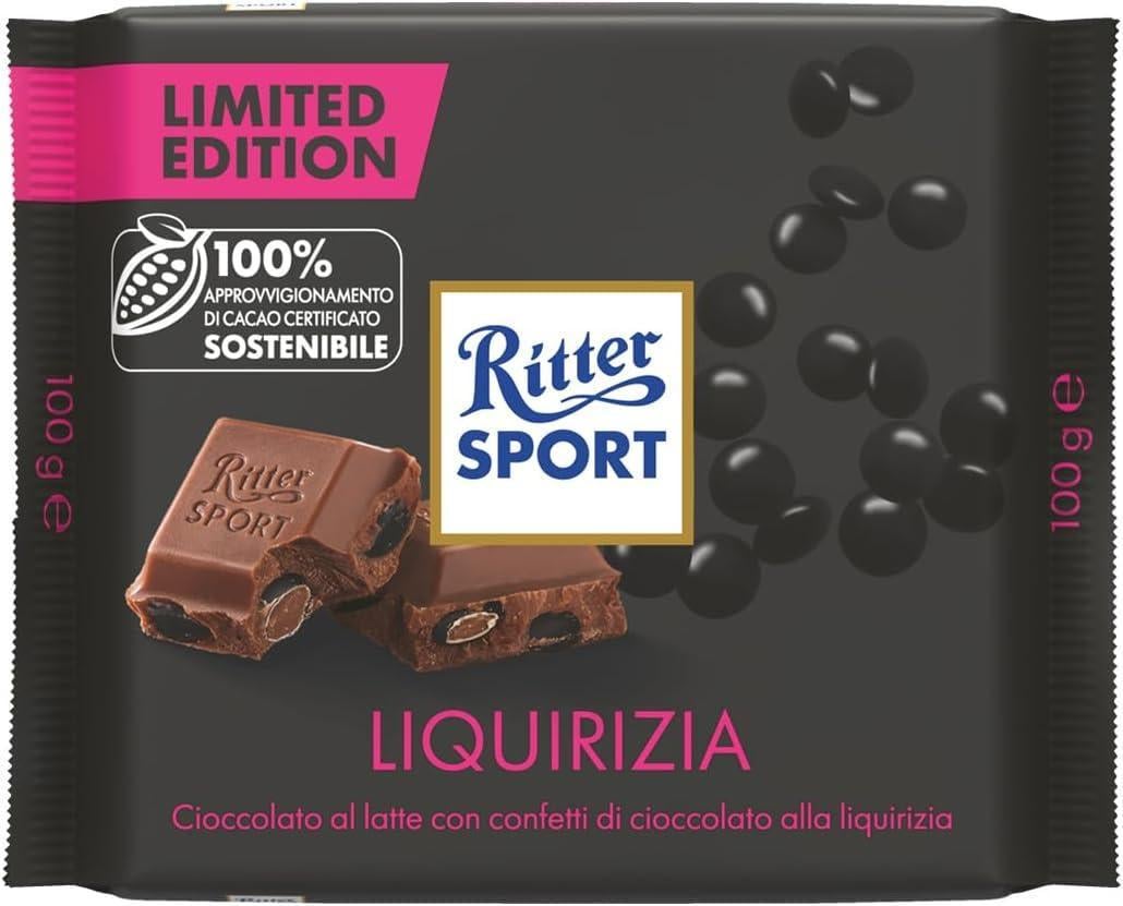 Шоколад молочный Ritter Sport Liquirizia Limited Edition 100 г (2513825917)