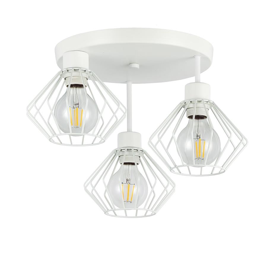 Люстра на 3 плафона 752102-3108 WH - фото 1