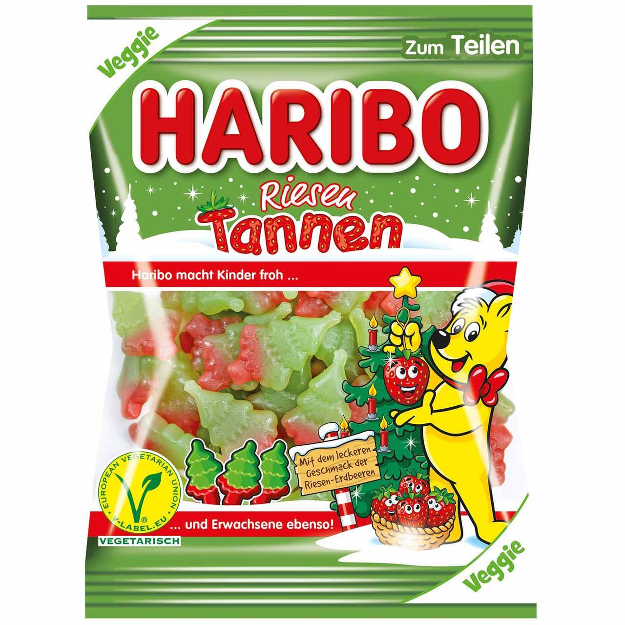 Конфеты желейные Haribo Riesen Tannen veggie 200 г (1716126618)