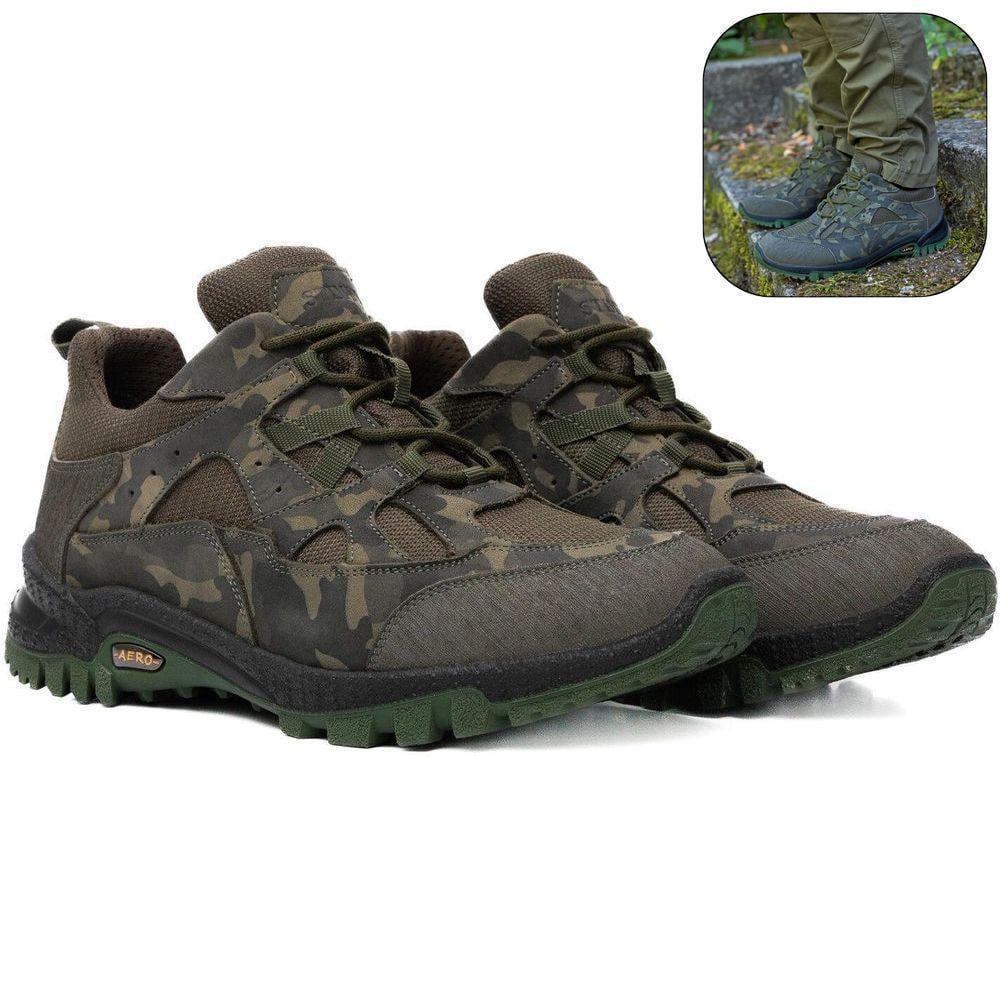 Кросівки туристичні Стимул Техас р. 41 зима/посилені Камуфляж/Оливковий - фото 2