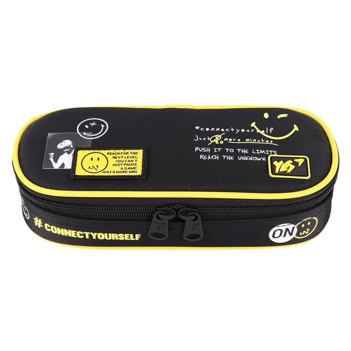 Пенал мягкий YES PH-6-1 Happy time 1 отделение (533215)